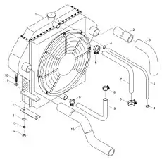 Rubber bearing - Блок «Power System-2 (Balance QSB4.5)»  (номер на схеме: 12)