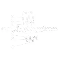 Гайка M20×2 GB/T6171-2000 - Блок «Сборка рессоры в сборе»  (номер на схеме: 2)