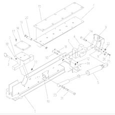 Front Pipe Loader Shuttle Assembly 004110105