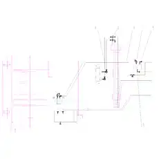 Through The Partition Joint - Блок «Hydraulic System (15) 0041712000»  (номер на схеме: 2)
