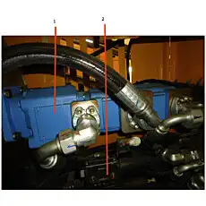 Gear Pump - Блок «Hydraulic System (1) 0042212000»  (номер на схеме: 3)