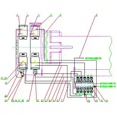 Hose 12 - Блок «Hydraulic System (14) 0041812000»  (номер на схеме: 12)