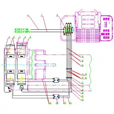 Banjo Coupling - Блок «Hydraulic System (14) 0042412000»  (номер на схеме: 4)