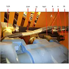 Flange Fitting - Блок «Hydraulic System (6) 0042212000»  (номер на схеме: 5)