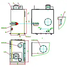 Baeather Filter - Блок «Hydraulic Tank 0043012000»  (номер на схеме: 3)