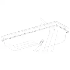 Screw plug M8×20 - Блок &laquo;Масляный поддон в сборе&raquo;  (номер на схеме: 6)