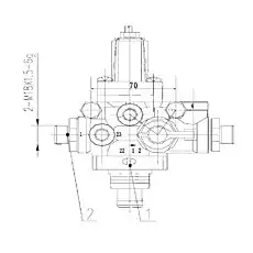 Connector - Блок «Z3BII0902 Разделитель воды и масла»  (номер на схеме: 2)