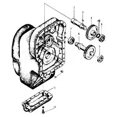 Driving Gear - Блок «Z50E03T42 Трансмиссия (II)»  (номер на схеме: 4)