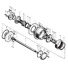 Inner Gear Ring - Блок «Z5EII05 Задняя ось (II) и Z5EII06 Передняя ось (II)»  (номер на схеме: 10)