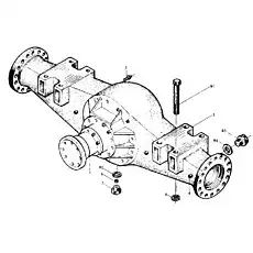 Oil Plug Body - Блок «Z5EII06 Передняя ось (I)»  (номер на схеме: 7)