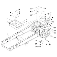 Гайка M22×1,5-8 GB/T9457-1988 - Блок «Главная рама (004904021A0000000)»  (номер на схеме: 12)