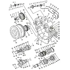 Болт M10×1,25×40 GB/T5785-2000 - Блок «Механизм отбора мощности (004904001A1400000)»  (номер на схеме: 60)