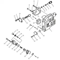 Болт M14×105 GB/T5782-2000 - Блок «Рабочий маслобак (004904060B0000000) - 3»  (номер на схеме: 29)