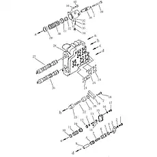 Болт M10×95 GB/T5782-2000 - Блок «Рабочий маслобак (004904060B0000000) - 4»  (номер на схеме: 17)