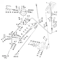 Болт M10×16-10,9 GB/T5783-2000 - Блок «Управление дроссельной заслонкой (004904042A0000000)»  (номер на схеме: 69)