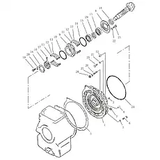 Коническая за­глушка ZG1/8 - Блок «Задняя крышка (004904015A0200000)»  (номер на схеме: 3)