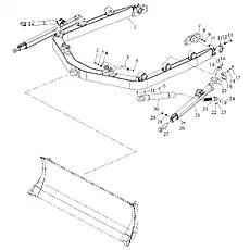 Гайка M18-10 GB/T6170-2000 - Блок «Арочная рама (004903071D0000000)»  (номер на схеме: 29)