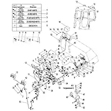 Корпус TY320C.06YB.21 - Блок «Электрическая система (004903077A0000002) (1/2)»  (номер на схеме: 33)