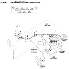 Болт M12×75-10,9 GB/T5782-2000 - Блок «Система централизованного измерения давления (004903084A0000002)»  (номер на схеме: 1)