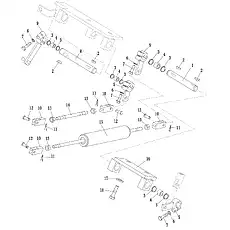 Игольчатый подшипник HK2012 GB/T290-1998 - Блок «Управление дроссельной заслонкой в сборе (004903042A0000001) (2/4)»  (номер на схеме: 4)