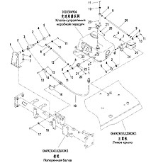 Управление коробкой передач (004903043A0000001) (3/3)