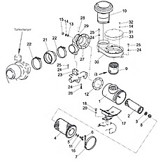 Air Intake And Exhaust Assembly (004906202A0000000) (1/2)