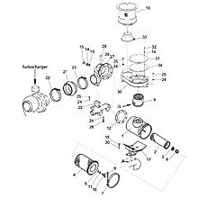 Air Intake And Exhaust Assembly (004906202C0000000) (1/2)