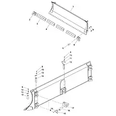 Plate Lock - Блок «Angle Blade (004906071B0200000)»  (номер на схеме: 15)