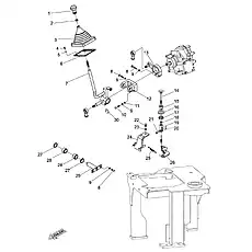 Oil Seal - Блок «Blade Control Lever (004906234A0000001)»  (номер на схеме: 28)