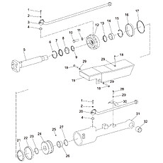 Blade Tilt Cylinder (004902063A0600000)