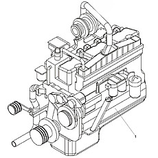 Engine Mounting (004902001B0000000) (1/2)