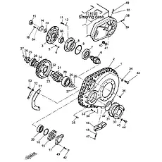 Lock Plate - Блок «Final Drive (004902027A0000000)»  (номер на схеме: 14)