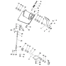 Cotter Pin 2×16 GB/T91-2000 - Блок «Fuel Control Lever (004906242A0000000) (3/3)»  (номер на схеме: 22)