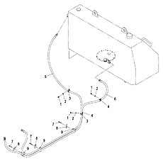 Fuel Piping (004906204A0000001)