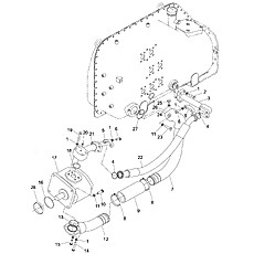 Hydraulic Pump Piping (004902058A0000001)