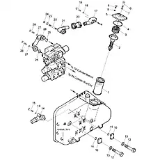 Valve Assembly - Блок «Hydraulic Tank (004902060A0000000) (2/5)»  (номер на схеме: 2)