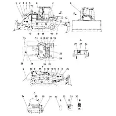 Pressure Test Plate - Блок «Mark Plate (Chinese-English) (004906298A0000001)»  (номер на схеме: 14)