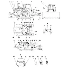 Rivet 3×10 GB/T827-1986 - Блок «Mark Plate (Chinese-Russian) (004906298B0000000)»  (номер на схеме: 2)