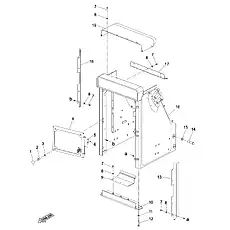 Washer 27 - Блок «Radiator Guard (004906254A0200000)»  (номер на схеме: 15)