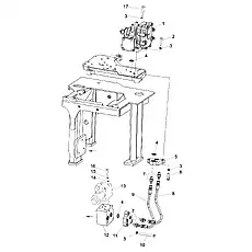 Change Valve - Блок «Ripper Control (004906235A0000001) (3/3)»  (номер на схеме: 13)