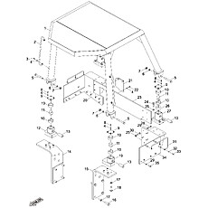 Roll-Over Protective Structure (004906297A0000000)