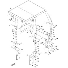 Simple Canopy Assembly (004906297B0000000)