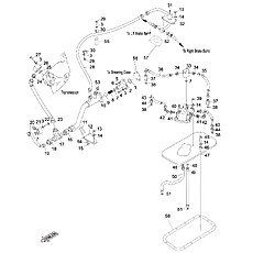 Steering Oil Piping (004906248A0000001) (2/2)