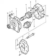 Bolt - Блок «Steering Pump (1010000700)»  (номер на схеме: 7)