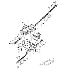 Washer 01650-20808 - Блок «Steering Valve (1010303504)»  (номер на схеме: 36)