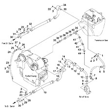 Torque Converter Piping (004906249A0000001) (2/2)