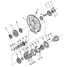 Bearing 06000-22211 - Блок «Transfer Case»  (номер на схеме: 6)