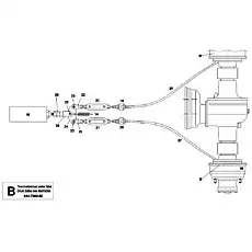 COUNTER SUPPORT F. BRAKE CABLE LEFT - Блок «644.7201 BRAKE SYSTEM»  (номер на схеме: 20)