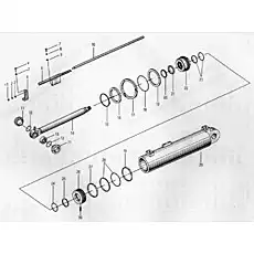Key - Блок «Цилиндр наклона»  (номер на схеме: 17)