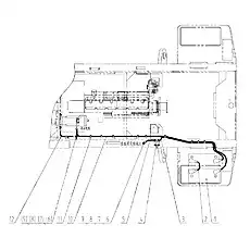 NYLON STRAP - Блок «Подключение батареи 46C4211 000»  (номер на схеме: 11)